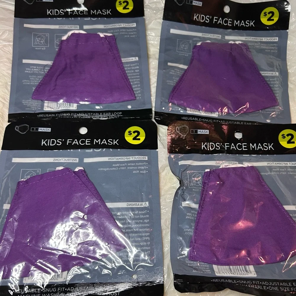 Kids' Face Masks with Fun Prints
